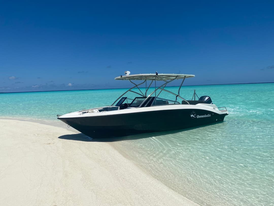 Sunrise by white sand dhigurah - View 30