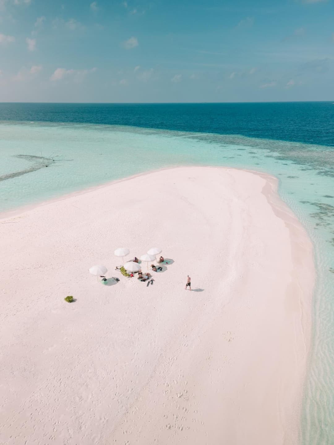 Sunrise by white sand dhigurah - View 2