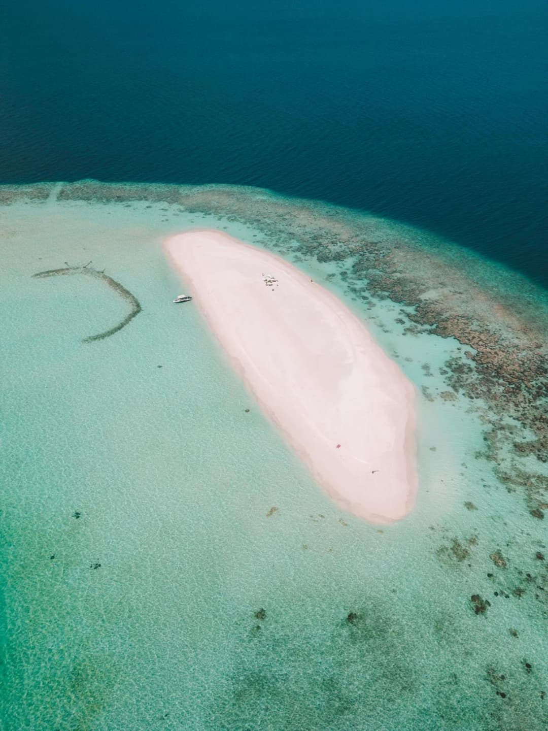 Sunrise by white sand dhigurah - View 12