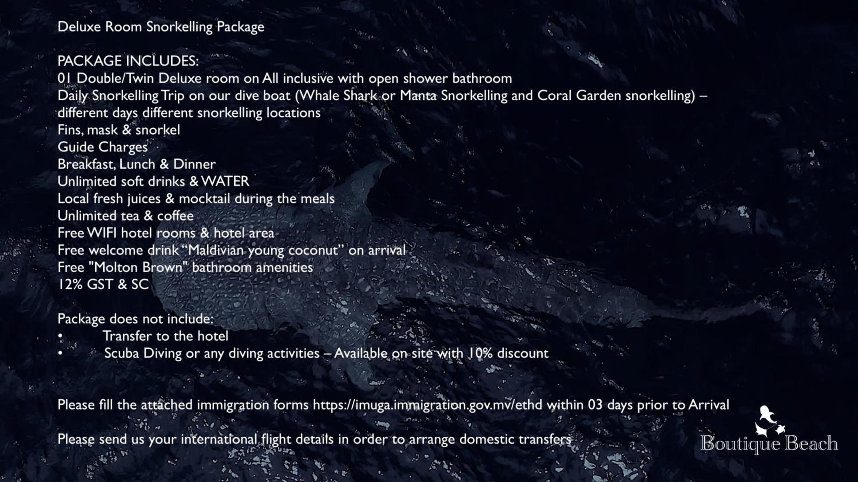 Boutique Beach All Inclusive Diving Hotel - View 24