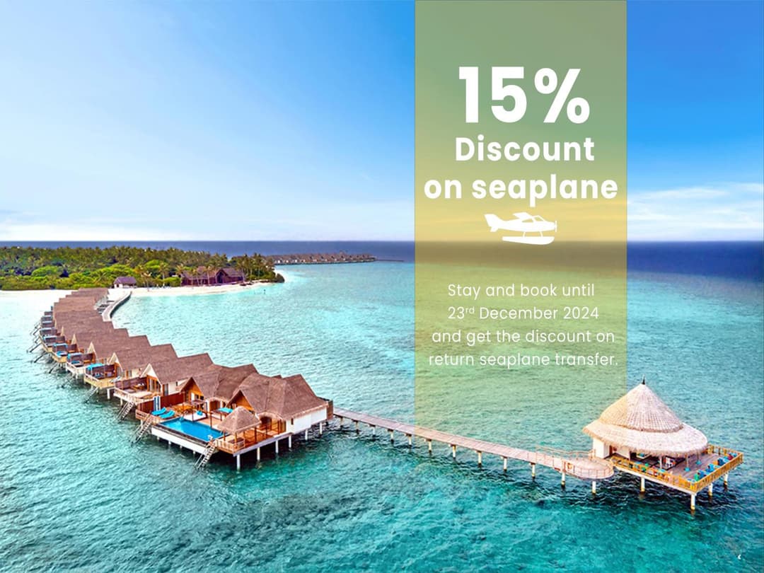 Furaveri Maldives - COMPLIMENTARY ROUND-TRIP SEAPLANE TRANSFER FOR TWO FOR A MINIMUM OF 5 NIGHTS OR MORE FOR STAYS 1ST MAY 2026 TO 23RD DECEMBER 2026 - View 1
